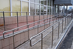 Поручни для инвалидов из нержавеющей стали в Казани. Готовые проекты ПерилаГлавСнаб - фото 22