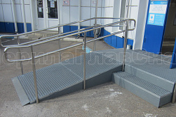 Поручни для инвалидов из нержавеющей стали в Казани. Готовые проекты ПерилаГлавСнаб - фото 9