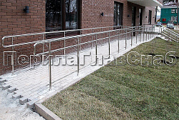 Хромированные перила в Казани. Готовые проекты ПерилаГлавСнаб - фото 4