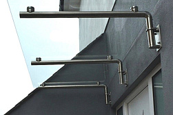 Консольные козырьки и навесы в Казани. Готовые проекты ПерилаГлавСнаб - фото 4