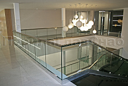 Стеклянные перила для атриумов в Казани. Готовые проекты ПерилаГлавСнаб - фото 11