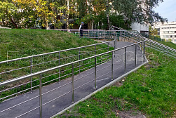 Уличные ограждения из металла в Казани. Готовые проекты ПерилаГлавСнаб - фото 1