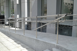 Поручни для инвалидов из нержавеющей стали в Казани. Готовые проекты ПерилаГлавСнаб - фото 10