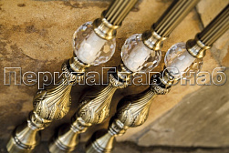 Латунные перила под золото в Казани. Готовые проекты ПерилаГлавСнаб - фото 12 Латунные перила под золото в Казани. Готовые проекты ПерилаГлавСнаб - фото 12