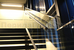 Стеклянные ограждения для торговых  и бизнес центров в Казани. Готовые проекты ПерилаГлавСнаб - фото 22