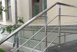 Поручни, перила и ограждения с подсветкой в Казани. Готовые проекты ПерилаГлавСнаб - фото 4