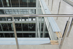 Ограждения и перила без ригелей из нержавеющей стали (без заполнения) в Казани. Готовые проекты ПерилаГлавСнаб - фото 5