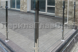 Перила и ограждения для террас в Казани. Готовые проекты ПерилаГлавСнаб - фото 21