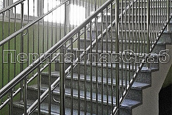 Хромированные перила в Казани. Готовые проекты ПерилаГлавСнаб - фото 6