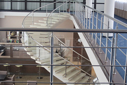 Ограждения из нержавеющей стали с тремя ригелями в Казани. Готовые проекты ПерилаГлавСнаб - фото 9