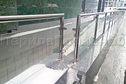 Стеклянные ограждения для улицы в Казани. Готовые проекты ПерилаГлавСнаб - фото 6