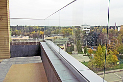 Стеклянные перила для балконов в Казани. Готовые проекты ПерилаГлавСнаб - фото 30