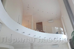 Стеклянные перила для атриумов в Казани. Готовые проекты ПерилаГлавСнаб - фото 6