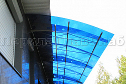 Консольные козырьки и навесы в Казани. Готовые проекты ПерилаГлавСнаб - фото 2