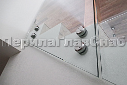 Цельностеклянные ограждения на несущем стекле в Казани. Готовые проекты ПерилаГлавСнаб - фото 19