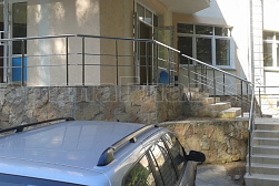 Перила и ограждения из нержавеющей стали с двумя ригелями в Казани. Готовые проекты ПерилаГлавСнаб - фото 5