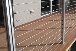 Тросовые ограждения в Казани. Готовые проекты ПерилаГлавСнаб - фото 2