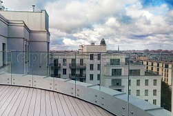 Ограждения для террас в Казани. Готовые проекты ПерилаГлавСнаб - фото 14