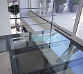 Стеклянный потолок на межэтажной площадке в Казани. Готовые проекты ПерилаГлавСнаб - фото 1