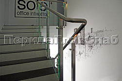 Поручни, перила и ограждения с подсветкой в Казани. Готовые проекты ПерилаГлавСнаб - фото 8