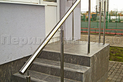 Ограждения и перила без ригелей из нержавеющей стали (без заполнения) в Казани. Готовые проекты ПерилаГлавСнаб - фото 14