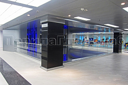 Стеклянные ограждения для торговых  и бизнес центров в Казани. Готовые проекты ПерилаГлавСнаб - фото 15