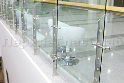 Стеклянные перила для атриумов в Казани. Готовые проекты ПерилаГлавСнаб - фото 17