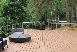 Ограждения для террас в Казани. Готовые проекты ПерилаГлавСнаб - фото 6