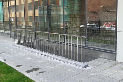 Перила и ограждения с вертикальным заполнением в Казани. Готовые проекты ПерилаГлавСнаб - фото 6