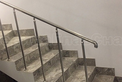 Перила и ограждения с вертикальным заполнением в Казани. Готовые проекты ПерилаГлавСнаб - фото 19