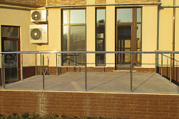 Ограждения и перила без ригелей из нержавеющей стали (без заполнения) в Казани. Готовые проекты ПерилаГлавСнаб - фото 10