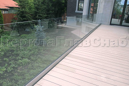 Ограждения для террас в Казани. Готовые проекты ПерилаГлавСнаб - фото 1